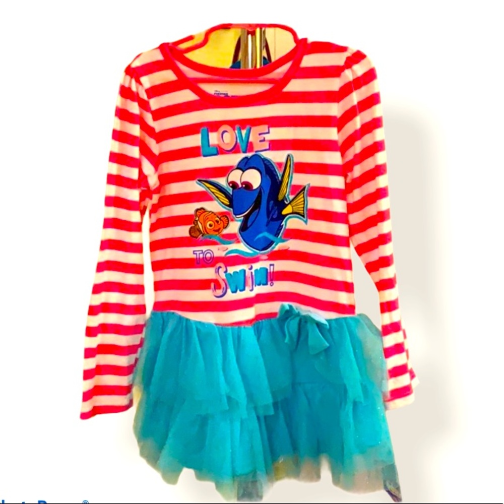 Disney Pixar Finding Dory Shirt with attached tutu
